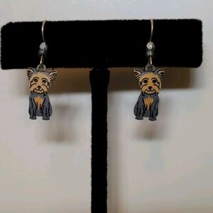 Handcrafted Yorkie Earrings